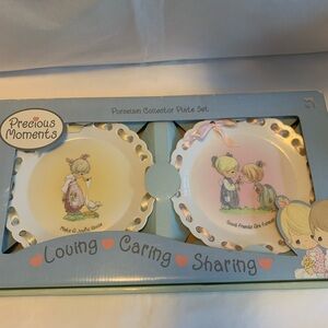 Precious Moments Blue and Pink Gift Box